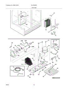 13 - System parts for Frigidaire Refrigerator GLHS269ZDB2 from AppliancePartsPros.com