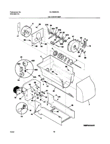 17 - Ice Container parts for Frigidaire Refrigerator GLHS280ZAW5 from AppliancePartsPros.com