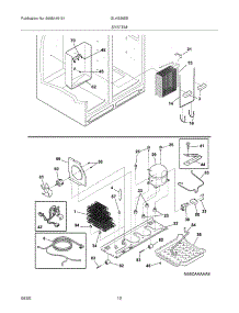 13 - System parts for Frigidaire Refrigerator GLHS36EEQ3 from AppliancePartsPros.com