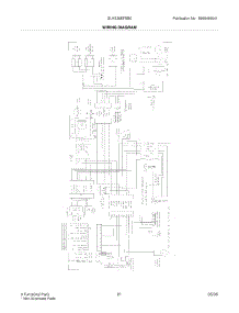 21 - Wiring Diagram parts for Frigidaire Refrigerator GLHS36EFSB0 from AppliancePartsPros.com