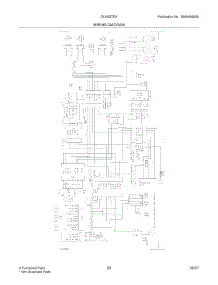 23 - Wiring Diagram parts for Frigidaire Refrigerator GLHS37EHW4 from AppliancePartsPros.com