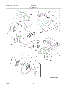 11 - Controls parts for Frigidaire Refrigerator GLHS38EGPW6 from AppliancePartsPros.com