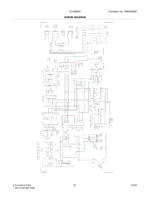 21 - Wiring Diagram parts for Frigidaire Refrigerator GLHS38EGSB2 from AppliancePartsPros.com