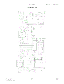 23 - Wiring Diagram parts for Frigidaire Refrigerator GLHS66EEB8 from AppliancePartsPros.com