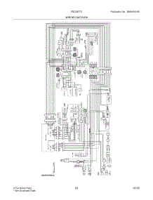 23 - Wiring Diagram parts for Frigidaire Refrigerator FSC23F7DB6 from AppliancePartsPros.com