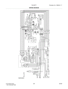 23 - Wiring Diagram parts for Frigidaire Refrigerator FSC23F7FW0 from AppliancePartsPros.com
