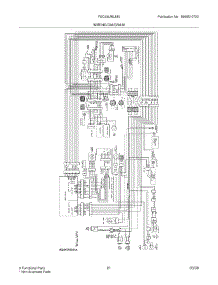 21 - Wiring Diagram parts for Frigidaire Refrigerator FSC23LR5JM0 from AppliancePartsPros.com