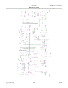 23 - Wiring Diagram parts for Frigidaire Refrigerator GLHS38EJW0 from AppliancePartsPros.com