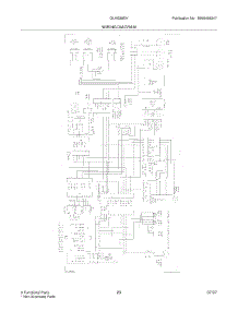 23 - Wiring Diagram parts for Frigidaire Refrigerator GLHS39EHPW2 from AppliancePartsPros.com