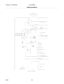 22 - Wiring Schematic parts for Frigidaire Refrigerator GLHS66EFSB2 from AppliancePartsPros.com