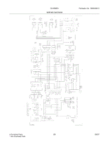 23 - Wiring Diagram parts for Frigidaire Refrigerator GLHS69EHB3 from AppliancePartsPros.com