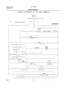 10 - Wiring Schematic parts for Frigidaire Refrigerator GLHT184RAQ0 from AppliancePartsPros.com