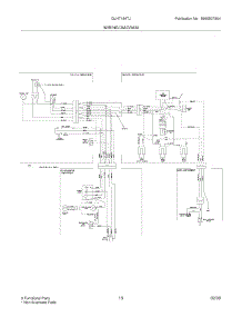 13 - Wiring Diagram parts for Frigidaire Refrigerator GLHT184TJQ0 from AppliancePartsPros.com