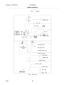 20 - Wiring Schematic parts for Frigidaire Refrigerator GLHS36EESB4 from AppliancePartsPros.com