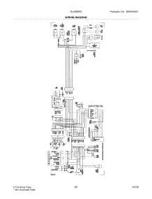 23 - Wiring Diagram parts for Frigidaire Refrigerator GLHS38EGSB0 from AppliancePartsPros.com