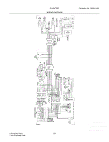 23 - Wiring Diagram parts for Frigidaire Refrigerator GLHS67EEPB1 from AppliancePartsPros.com