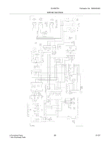 23 - Wiring Diagram parts for Frigidaire Refrigerator GLHS67EHW0 from AppliancePartsPros.com