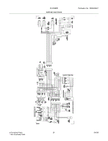 21 - Wiring Diagram parts for Frigidaire Refrigerator GLHS68EEPW7 from AppliancePartsPros.com