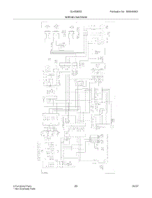 23 - Wiring Diagram parts for Frigidaire Refrigerator GLHS38EGW4 from AppliancePartsPros.com