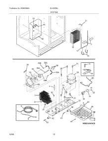 13 - System parts for Frigidaire Refrigerator GLHS39EJPB0 from AppliancePartsPros.com