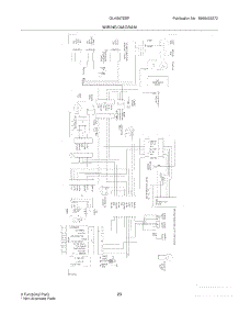 23 - Wiring Diagram parts for Frigidaire Refrigerator GLHS67EEPW0 from AppliancePartsPros.com
