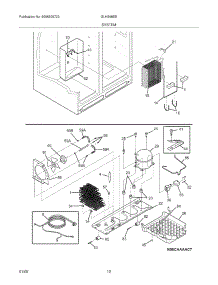 13 - System parts for Frigidaire Refrigerator GLHS68EEB2 from AppliancePartsPros.com