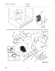 13 - System parts for Frigidaire Refrigerator GLHS68EESB3 from AppliancePartsPros.com