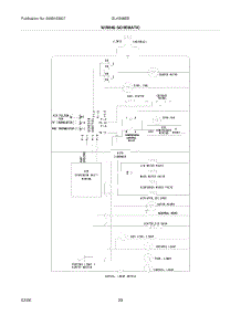 20 - Wiring Schematic parts for Frigidaire Refrigerator GLHS68EEW6 from AppliancePartsPros.com