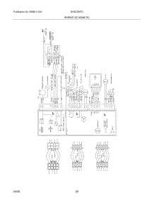 22 - Wiring Schematic parts for Frigidaire Refrigerator GHSC39ETJB0 from AppliancePartsPros.com