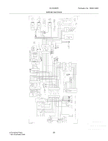 23 - Wiring Diagram parts for Frigidaire Refrigerator GLHS238ZDQ1 from AppliancePartsPros.com