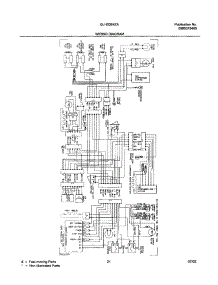 21 - Wiring Diagram parts for Frigidaire Refrigerator GLHS264ZAW3 from AppliancePartsPros.com