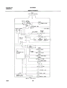 20 - Wiring Schematic parts for Frigidaire Refrigerator GLHS280ZAQ5 from AppliancePartsPros.com