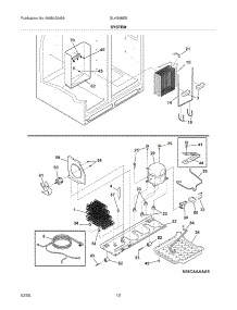 13 - System parts for Frigidaire Refrigerator GLHS68EEW0 from AppliancePartsPros.com