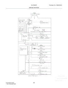 25 - Wiring Diagram parts for Frigidaire Refrigerator GLHS269ZDQ7 from AppliancePartsPros.com