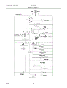 20 - Wiring Schematic parts for Frigidaire Refrigerator GLHS68EGSB1 from AppliancePartsPros.com
