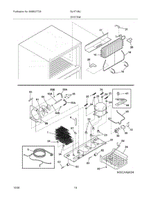 09 - System parts for Frigidaire Refrigerator GLHT186JPB1 from AppliancePartsPros.com