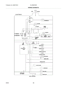 20 - Wiring Schematic parts for Frigidaire Refrigerator GLHS68EGW3 from AppliancePartsPros.com