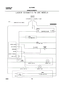 10 - Wiring Schematic parts for Frigidaire Refrigerator GLHT184RAQ5 from AppliancePartsPros.com