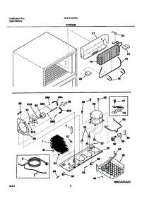 09 - System parts for Frigidaire Refrigerator GLHT214RAQ4 from AppliancePartsPros.com