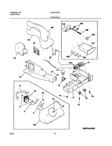 11 - Controls parts for Frigidaire Refrigerator GLRS237ZAQ6 from AppliancePartsPros.com