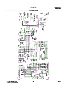 21 - Wiring Diagram parts for Frigidaire Refrigerator GLRS237ZAW6 from AppliancePartsPros.com