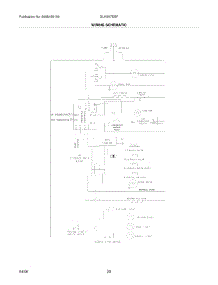 20 - Wiring Schematic parts for Frigidaire Refrigerator GLHS67ESFW0 from AppliancePartsPros.com