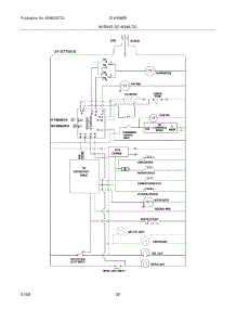 22 - Wiring Schematic parts for Frigidaire Refrigerator GLHS68EESB2 from AppliancePartsPros.com