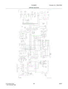 23 - Wiring Diagram parts for Frigidaire Refrigerator GLHS69EHQ2 from AppliancePartsPros.com