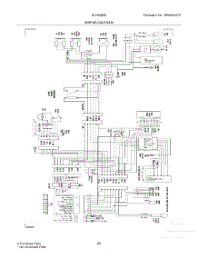 25 - Wiring Diagram parts for Frigidaire Refrigerator GLHS69EEPB7 from AppliancePartsPros.com