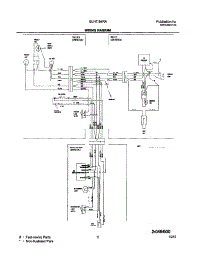 11 - Wiring Diagram parts for Frigidaire Refrigerator GLHT184RAW3 from AppliancePartsPros.com