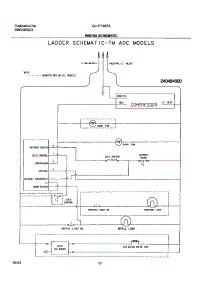 10 - Wiring Schematic parts for Frigidaire Refrigerator GLHT186TAQ6 from AppliancePartsPros.com