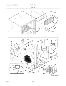 09 - System parts for Frigidaire Refrigerator GLHT214TJK0 from AppliancePartsPros.com