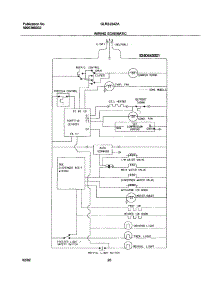 20 - Wiring Schematic parts for Frigidaire Refrigerator GLRS234ZAQ3 from AppliancePartsPros.com