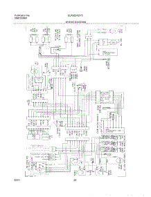 22 - Wiring Diagram parts for Frigidaire Refrigerator GLRS234ZAB1 from AppliancePartsPros.com